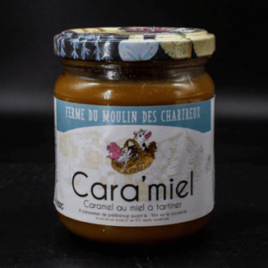 Pot de caramiel de la ferme du moulin des chartreux