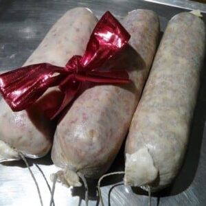 Saucisson à cuire de la ferme du moulin des chartreux